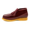 British Collection Apollo-Burgundy Leather/ Suede Slip-on