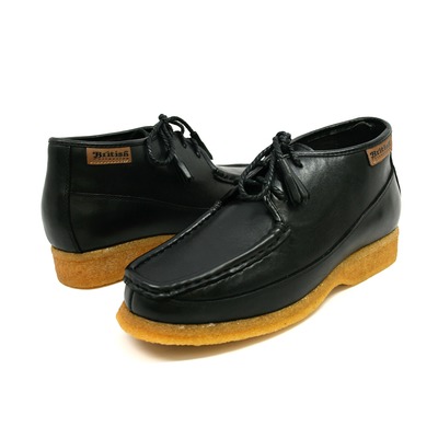 British Collection Knicks Black Leather