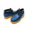 British Collection Knicks Light Blue/ Navy Suede