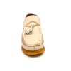 British Collection Classic Beige Leather Slip-on with Tassle