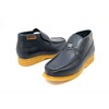 British Collection BWB-Navy Leather Slip-on