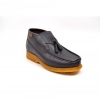 British Collection Classic Brown Leather Slip-on with Tassle