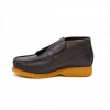 British Collection Classic Brown Leather Slip-on with Tassle