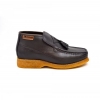 British Collection Classic Brown Leather Slip-on with Tassle