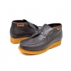 British Collection Classic Brown Leather Slip-on with Tassle