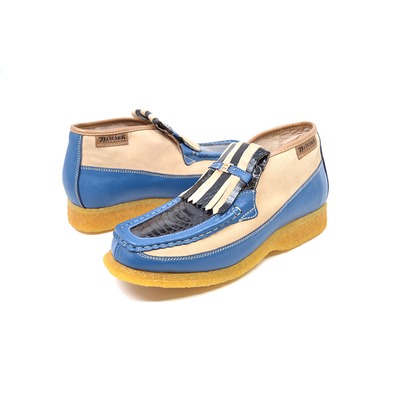 British Collection Apollo2 Limited-Beige/Blue combo Snak/Le