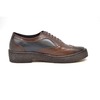 British Collection Wingtips Lowcut Limited-Navy/Brn Leather