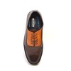 British Collection Wingtips two tone low-cut Rust/Brn Leather