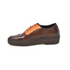 British Collection Wingtips two tone low-cut Rust/Brn Leather