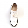 British Collection Wingtips Limited-all White Leather