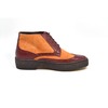 British Collection Wingtip Two-Tone Limited Burg/Rust Leather