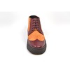 British Collection Wingtip Two-Tone Limited Burg/Rust Leather