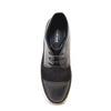 British Collection Playboy Cap-Toe  Black Leather and Suede