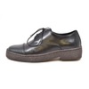 British Collection Playboy Low Cap-Toe  Black and Suede leather