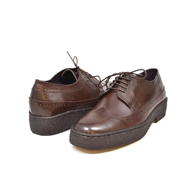 British Collection Wingtips lowcut Brown Leather