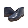 British Collection Playboy Original High Top  Navy Leather