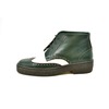 British Collection Wingtip Two-Tone Limited Green/White Leather