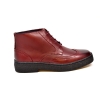 British Collection Wingtip Limited Wine Leather