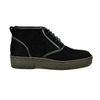 British Collection Playboy Chukka "kaydence" Black Lamb Suede