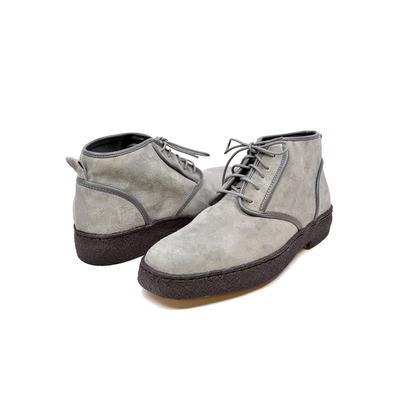 British Collection Playboy Chukka "Kaydence" Gray Lamb Suede