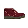 British Collection Playboy Chukka "Kaydence" Burgundy Lamb Suede