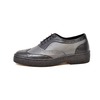 British Collection Wingtips Two tone low-cut Gray/Black