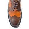 British Collection Wingtips Two tone low-cut Tan/Brown