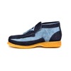 British Collection Palace-L.Blue/Navy Suede/Suede Slip-on