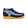 British Collection Palace-L.Blue/Navy Suede/Suede Slip-on