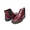 British Collection Soho Limited-Burgundy Snake Skin