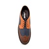 British Collection Playboy Wingtips 3 Tone Brown combo