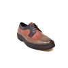 British Collection Wingtip-3 Tone-Brown, Rust, Navy