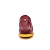 British Collection Power Burgundy Ostrich Leather