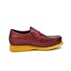 British Collection Power Burgundy Ostrich Leather