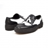 British Collection "Detroit"  Black/White Wingtip w Tassle