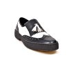 British Collection "Detroit"  Black/White Wingtip w Tassle