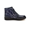 British Collection "Extreme" Navy Leather w/linear design