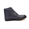 British Collection "Extreme" Navy Leather High Top w/Crepe Sole
