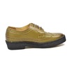 British Collection Wingtip Low Cut Olive Leather
