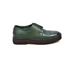 British Collection Wingtip Low Cut  Hunter Green Leather