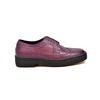 British Collection Wingtip Low Cut Albergine Leather