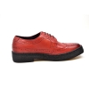 British Collection Wingtip Low Cut Brick Red Leather