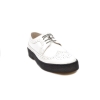 British Collection Wingtip Low Cut White Leather