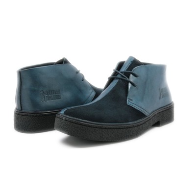 Classic Playboy Chukka Boot Navy/Navy Split Toe