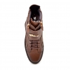 British Collection "Empire" Brown  Leather High Top w/Crepe Sole
