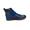British Collection "Empire" Navy Leather High Top w/Crepe Sole