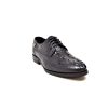 British Collection "Elegance" Black Croc Leather