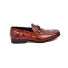 British Collection "Leon" Bordeaux Slip-on Leather