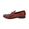 British Collection "Leon" Bordeaux Slip-on Leather