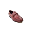 British Collection "Leon" Bordeaux Slip-on Leather